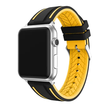 Силиконов ремък за Apple Watch band 44 мм и 49 мм 40 мм 45 мм 41 мм 42 мм 38 мм 45 44 мм Спортен гривна iWatch series 3 4 5 6 7 8 ultra