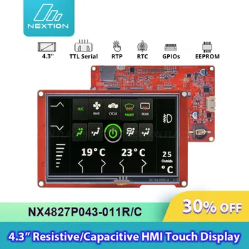Nextion 4,3-инчов LCD-TFT-дисплей HMI серия NX4827P043-011R/C Intelligent Капацитивен/Резистивен Модул на екрана на панела Nextion