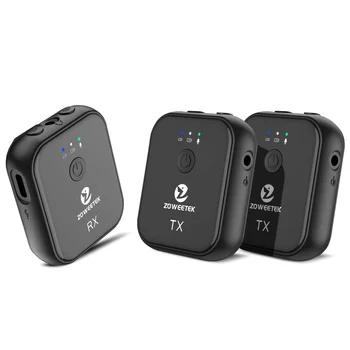 Нов Безжичен Микрофон ZW-T6 Bluetooth 5.1 300 ма с Шумопотискане Wind DSP с интерфейс 3.5 мм 160-подножието Petličnye Микрофони