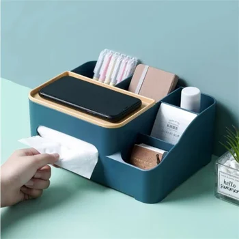 Титуляр кутии за салфетки, бамбук капак, кутия за тоалетна хартия, калъф за салфетки, диспенсер за хартиени кърпички, кутия за съхранение на салфетки, кутии за салфетки