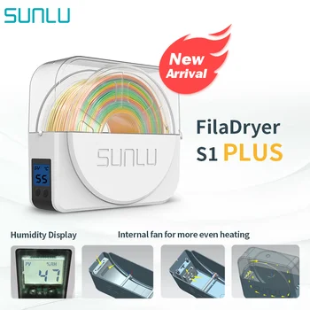 SUNLU Нова кутия за 3D печат на направления спиралите PLA/ABS за съхранение на конци спиралите суха кутия за съхранение на сухия материал, машина за 3D-принтер FDM