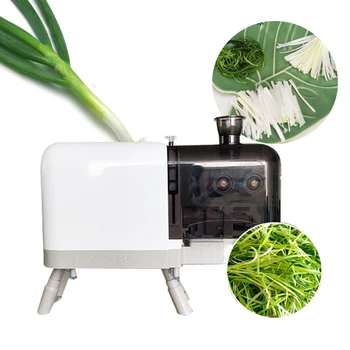 1.8 mm 2,2 mm 3 mm Автоматична машина за мелене на зеленчуци с острие от неръждаема стомана Търговска машина за мелене на зелен лук