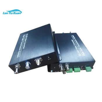 Потребителски 3G HD SD-SDI домофонна система с обратен видео 100 М Ethernet Аналогов аудио по оптоволоконному мультиплексору