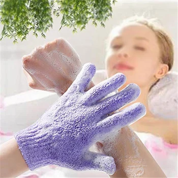 30 бр. ексфолиращи ръкавици за вана, скраб за душ, ръкавици за тяло, гъба-скраб за тяло, за почистване на кожата