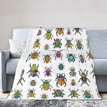 Одеало от насекоми Климатик хубаво меко одеяло, с животни, фланелевое забавно одеало (60 