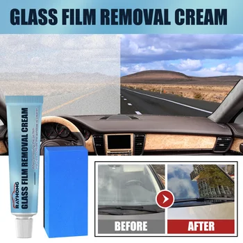 Универсален Автомобилен Течности За Полиране на Стъкла за Пречистване на Маслената Филм Чиста Полска Паста за Полиране на Стъкло Баня Обезмаслител Филм Rem