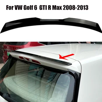Лъскава Черна Броня Заден Спойлер на Багажника На Покрива За VW Golf 6 MK6 GTI R Max 2008-2013 Комплект Задното Крило
