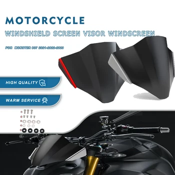 2022 2023 Мотор Преден Обтекател На Предното Стъкло Вятърни Дефлектори Предното Стъкло Козирка За Ducati Monster 937 2021 2022 2023