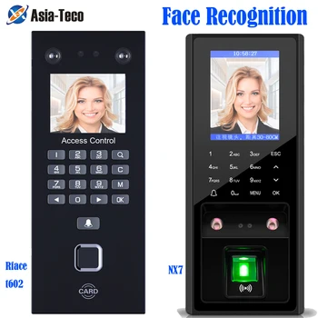 3000 Face 3000 Figners 2,8-Инчов LCD-дисплей, TCP/IP, USB Биометричен пръстов Отпечатък Устройство за контрол на достъпа на Лице, Система за Подпомагане на 125 khz RFID карта
