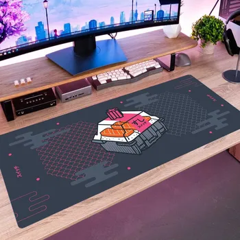 Xxl Kulermats Входна Вселената Костюм за суши гумена подложка за мишка Xl компютърни аксесоари геймърска подложка за директни продажби тенис на мат анимация