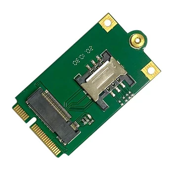 4G 5G M. 2 към адаптер Pcie NGFF на борда адаптер Mini Pci-E слот за SIM-карти за L860-GL DW5820E DW5816E EM7455