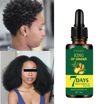Масло за растежа на косата серум за грижа за косата от косопад бързо плешивост Гъста, дълга органични продукти за коса за черни жени 30 ml
