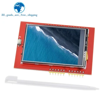 LCD модул TFT 2,4 инча TFT LCD екран за платка Arduino UNO R3 и поддръжка на мега 2560 с едно докосване на писеца, UNO R3