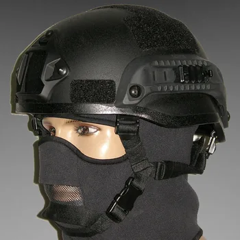 Армейски военни бойни тактически шлем MICH 2002 за еърсофт оръжия на открито, предпазна каска за скачане, подпори за филми за пейнтболе, Cosplay