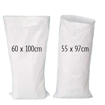 50-килограммовый земеделска чанта, бели празни 50-килограммовые прости полипропиленови тъкани торби