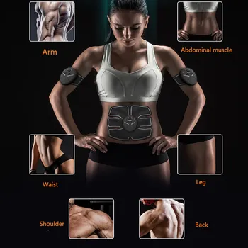 Электростимулятор мускулите, Электроэстимулятор, масажор, безжичен масаж за отслабване, тоник за мускулите, фитнес-тренировки, здраве