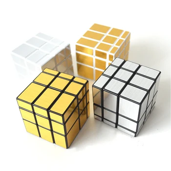 3x3x3 Пъзел Magico Cubo 3x3 Лъскав Огледален Куб Магически Куб 5.7 cm Мек Куб Пъзел забавление За Децата Детски Магически Куб Пъзел