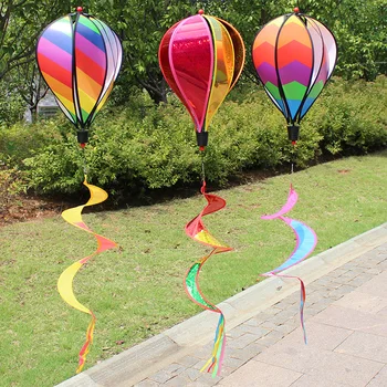 3 бр. балон вятърна фабрика въртяща се вятърна мелница Окачен украшение на изделия за декорация на дома, на двора Подарък за рожден ден Гар
