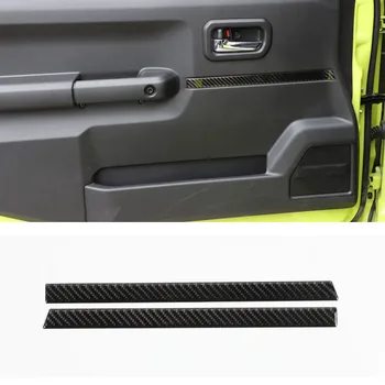 2 бр./компл., декоративни ленти за вътрешните панели на вратите на автомобила, стикери за Suzuki Jimny 2019 + корнизи за автостайлинга