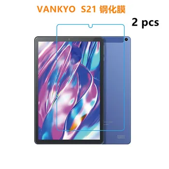 2 елемента Таблетка От Закалено Стъкло на Защитно покритие на Екрана, за да VANKYO S21 S20 S30 S7 S8 Z4 Z10 p31 Пълно Покритие на Екрана