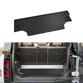 Подложка за задния багажник Defender 90 2020-2023 TPE Пластмасов черен мат и задната врата