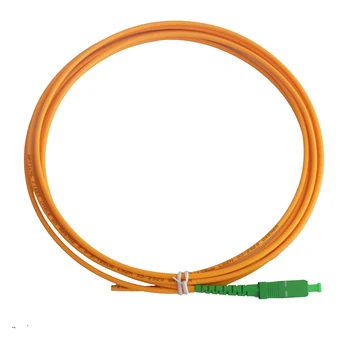 Безплатна доставка на 10 бр./лот, однорежимный симплексный PVC, 3 мм, 3 м, оптичен пач кабел SC/APC, косичка SC/APC, косичка