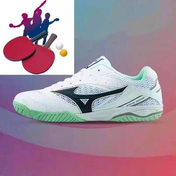 Мъжки и дамски обувки за професионална маса за тенис, мъжки обувки за професионална състезания по бадминтон, спортни обувки за тренировки по тенис