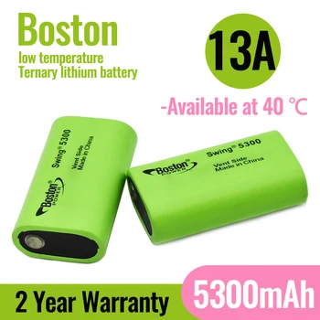 Hohe Qualität Und Kapazität BOSTON SCHAUKEL 5300mAh Niedrigen Temperatur Kraftstoff Batterie Zelle 3,7 V 13A Entladung