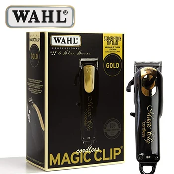 Wahl 8148 Magic Клип 5-звезден лимитированная серия Black & Gold безжична - отлично подходящ за професионални стилисти и фризьори