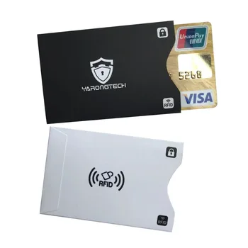 RFID блокер ръкави Ultimate Premium за защита от кражба на лични данни за мъже и жени (опаковка от 10)