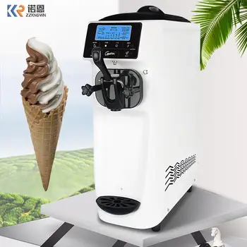 Най-евтината мини търговска Софти Софти Сладолед, замразено кисело мляко начин на приготвяне мека подаване на Машина за приготвяне на мек сладолед Цената