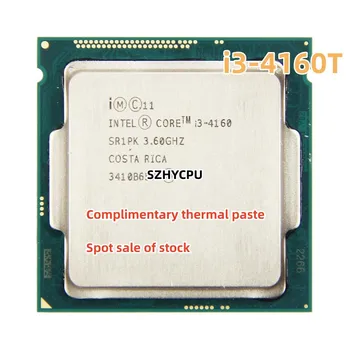 Използван процесор Intel Core i3 4160 3.60 Ghz Dual Core Haswell ПРОЦЕСОРИТЕ 5 GT/s 3 MB SR1PK LGA 1150