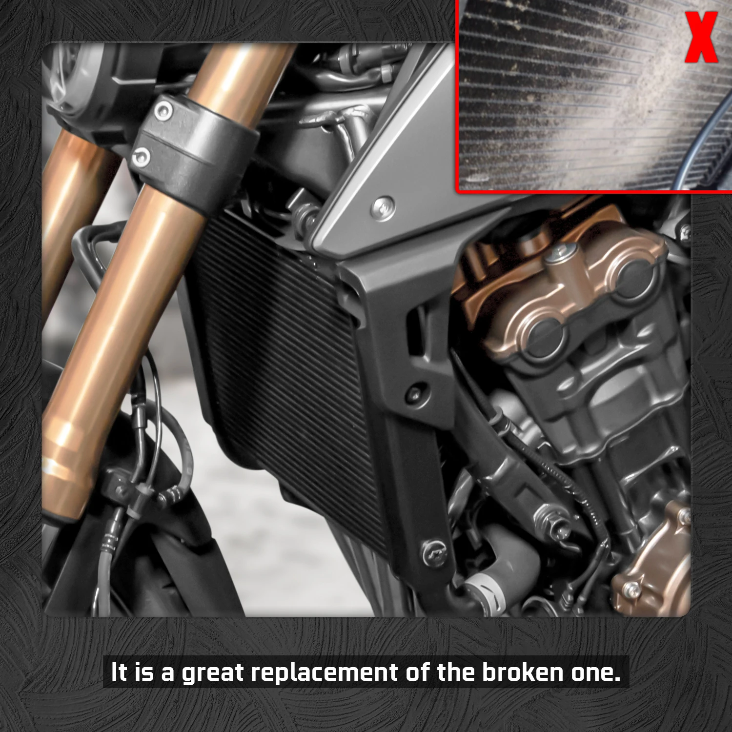 За Honda CB650R CBR650R 2018 2019 2020 2021 2022 Охладител на Радиатора Мотоциклет Охлаждаща Алуминиева Защита на ЦБ R 650R Аксесоари