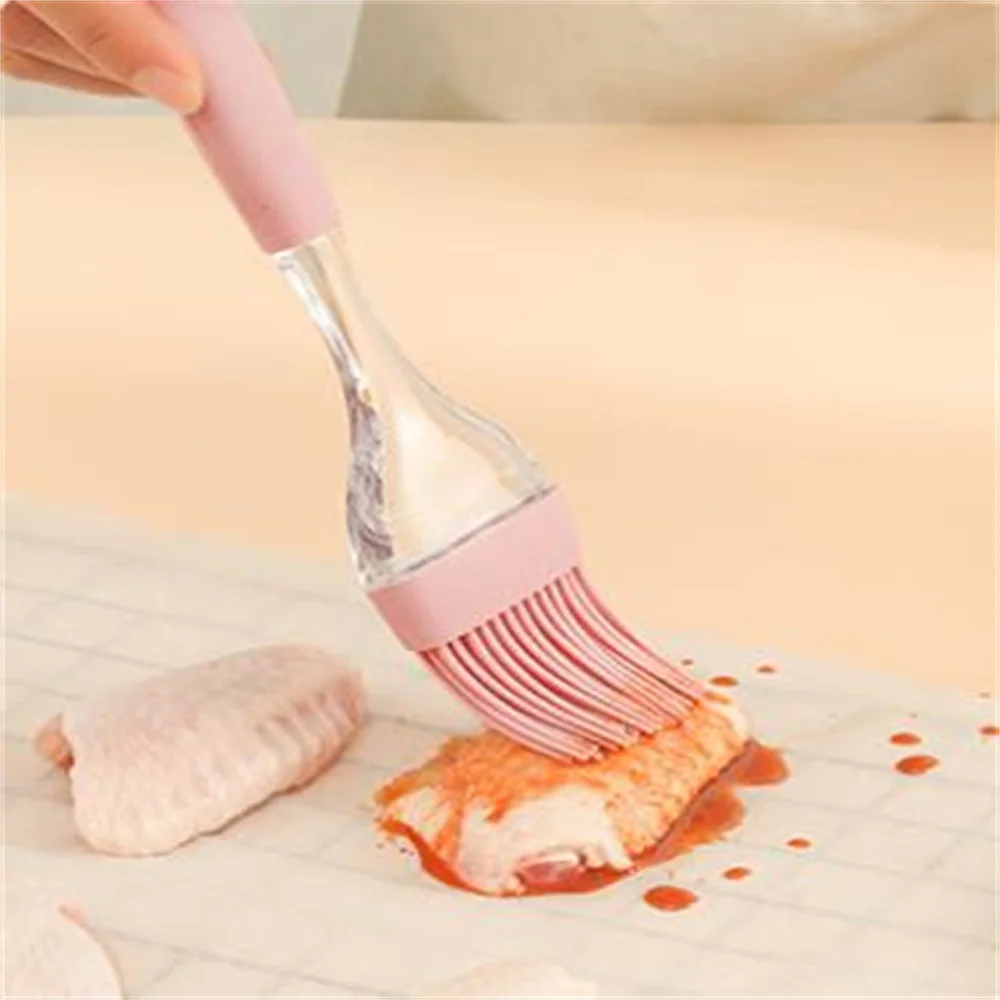 Силиконова поставка за печене Комплект от три пластмасови дръжки cartoony бъркалка за разбиване на масло кухненска лопатка за масло инструменти за печене в домашна кухня